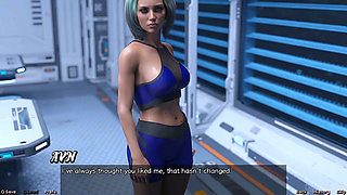 Stranded in Space - Hard Talk with Femdom Military Girl