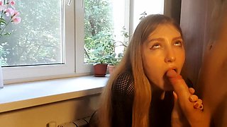 Hard Fuck in Torn Pantyhose from A Neighbor