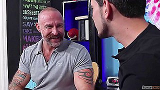 Older Man Younger Bromance - Musclebear Montreal And Aiden Joseph
