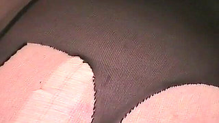 Fucks stepsister big ass in black pantyhose