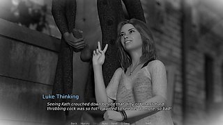 Boyfriend's Street Passion with Horny Stranger Heat