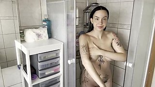18 Year Old German Teen CassySweet First Time Sex - Tattooed & Pierced Cutie in 4K HD
