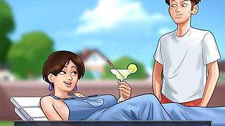 CHEATING NEIGHBOR ASKS ME TO GIVE HER AN UNCENSORED MASSAGE AND HARDCORE SEX