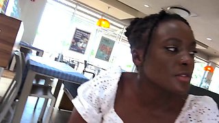 I wrecked my EBONY GIRLFRIEND in public