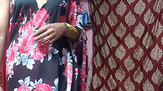 Shemale enjoy sexx with home