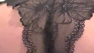 Bedtime Farts in Black Lingerie