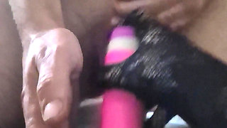 Masturbating Together with My Step Brother