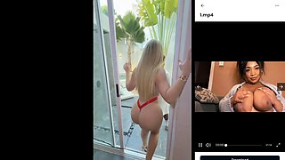 Big Tits Latina Pool Lick